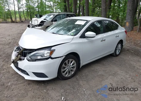 2018 Nissan Sentra Sv from USA, damaged, VIN 3N1AB7AP2JY267072